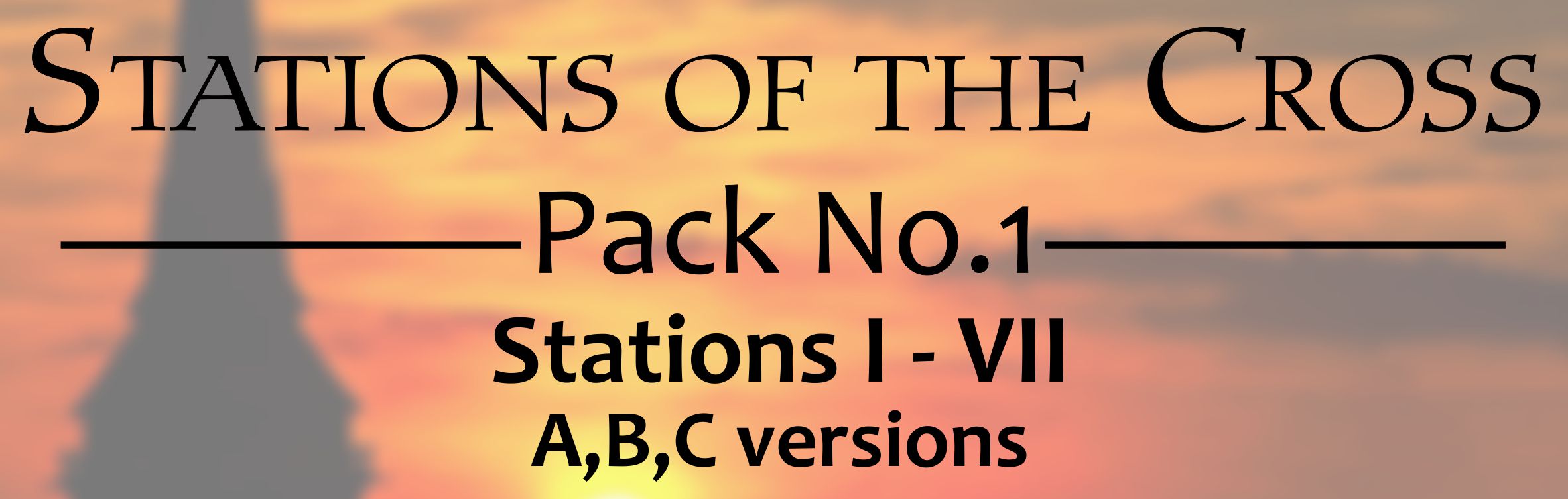 Signs of The Cross - Pack 1 - Banner